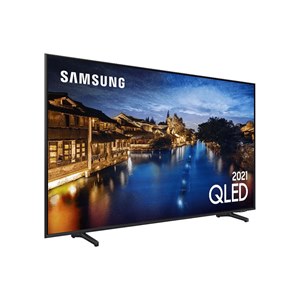 Smart TV 50" Qled Samsung 4k 50Q60A Modo Game Som Em Movimento Virtual Tela Sem Limites Design Slim