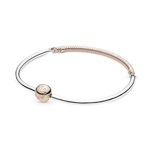 Bracelete Triplo Rígido Pandora Rose