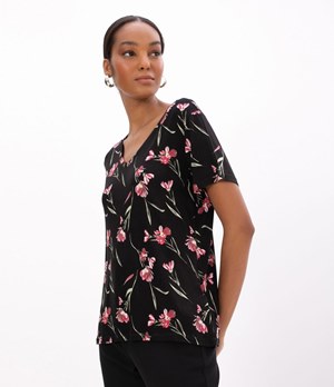 BLUSA FLORAL GOLA V