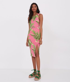 BODY ESTAMPADO COM FOLHAGENS