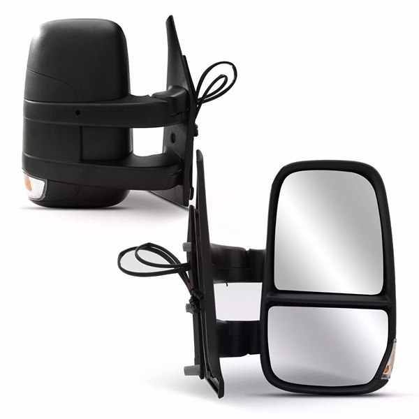 Retrovisor Eletrico Braço Curto Fiat Iveco 08 09 10 11 12 13 14 15 Lado Direito