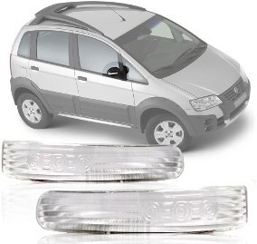LENTE DO PISCA DO RETROVISOR FIAT IDEA 2005 2006 2007 2008 2009 2010 LADO DIREITO