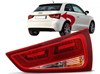 Lanterna Traseira Audi A1 2011 2012 2013 2014 Lado Esquerdo