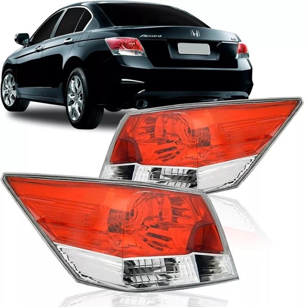 Lanterna Traseira Canto Honda Accord 2008 2009 2010 2011 Lado Esquerdo
